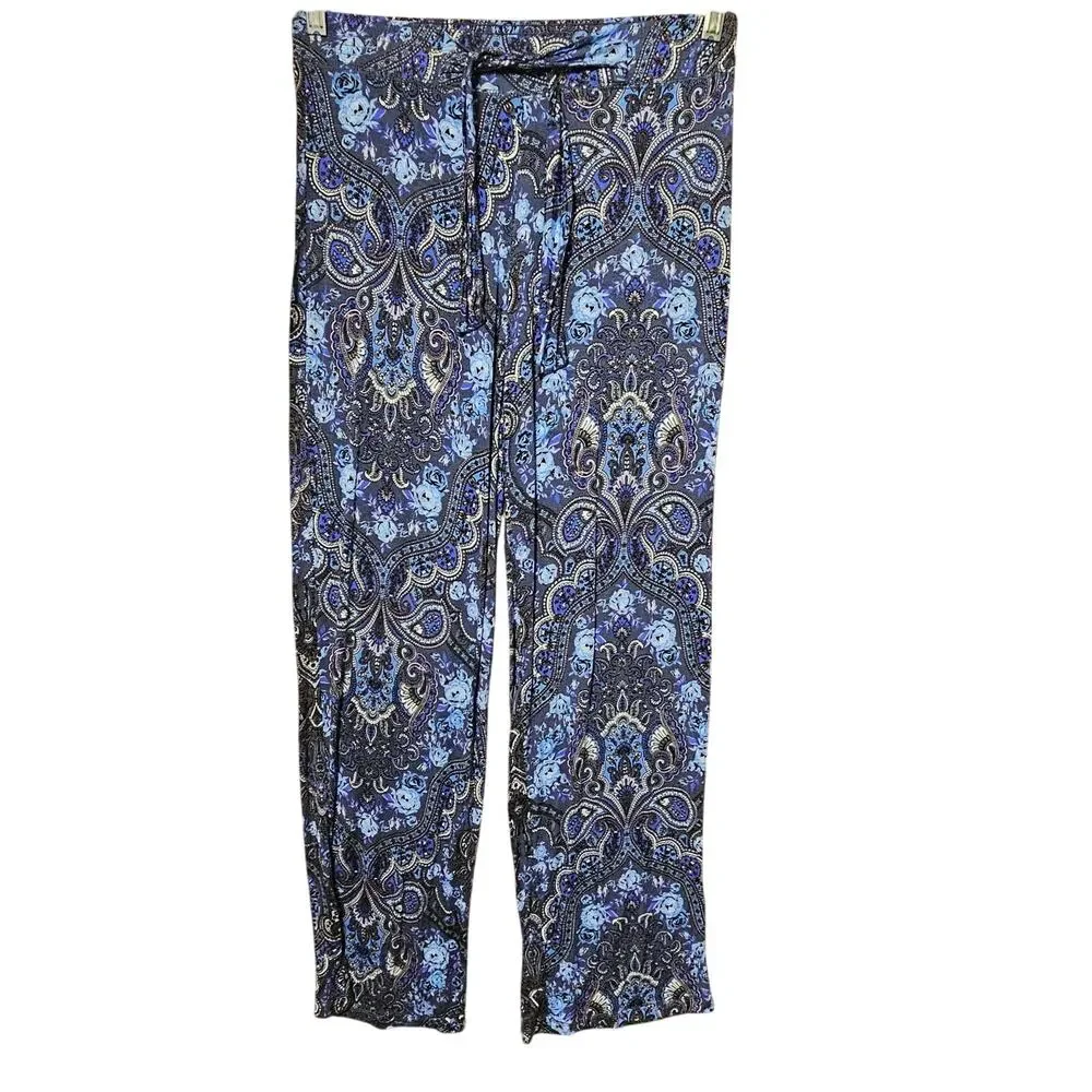 Cynthia Rowley Pasley Print Pull On Pants Size Small
